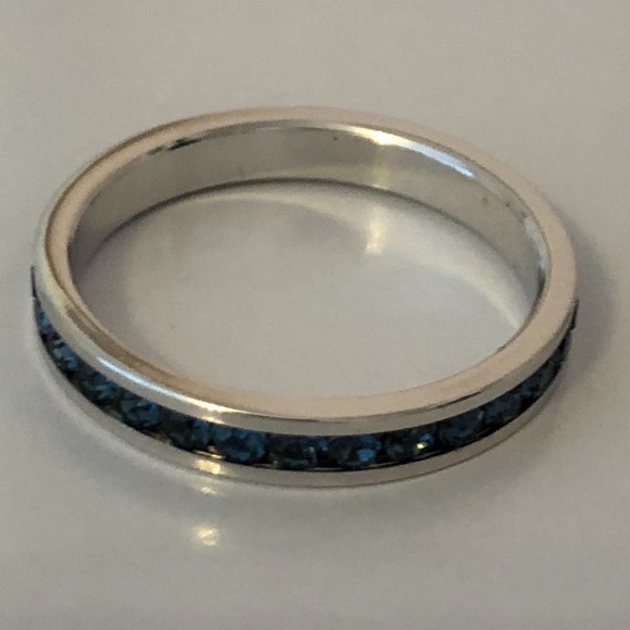 Jewelry - Silver and Sapphire Ring